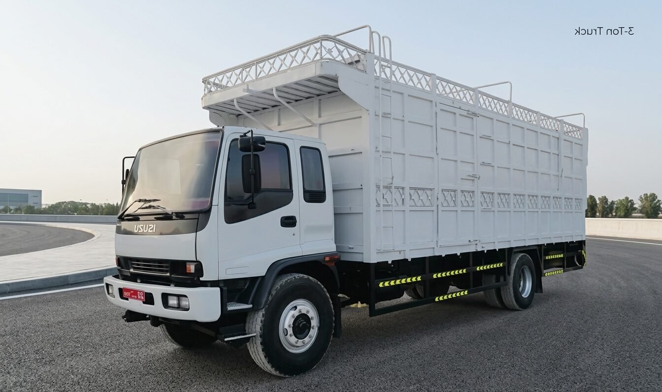 3-ton pickup truck for small home moving in Muscat