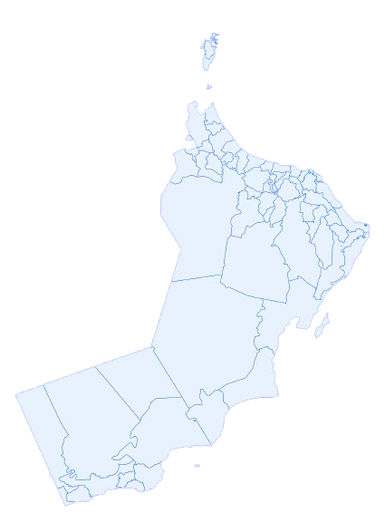 Moving across Oman between cities